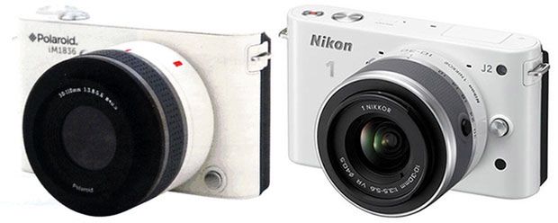 Polaroid IM1836 i Nikon 1 J2 - bracia bliźniacy?