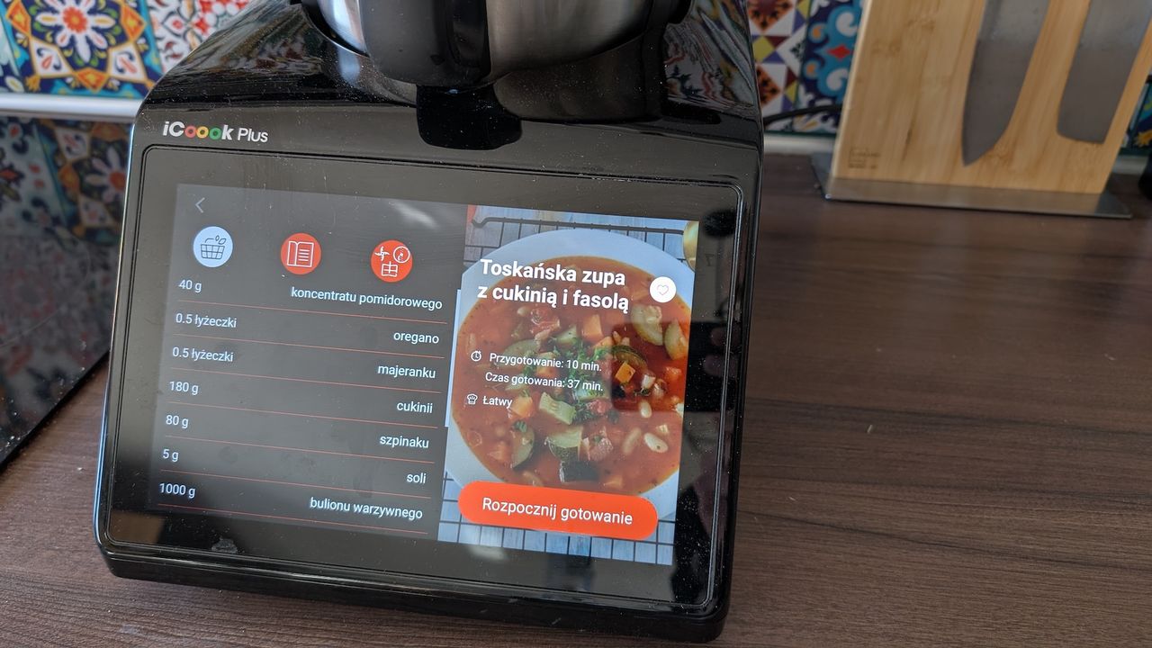 Robot kuchenny za połowę ceny. Jak wypada polski iCoook 3.0?