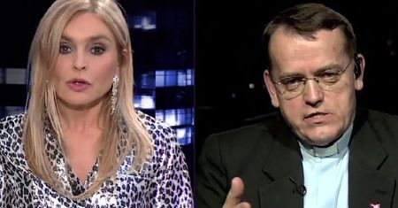 Ksiądz Oko u Olejnik: "Mężczyźni często zmuszają kobiety do seksu! Ma być GOTOWA JAK PUSZKA Coca Coli"