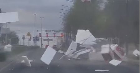 Potężna wichura w Polsce. Jest nagranie z Lublina