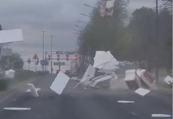 Potężna wichura w Polsce. Jest nagranie z Lublina