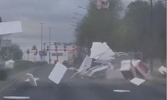 Potężna wichura w Polsce. Jest nagranie z Lublina