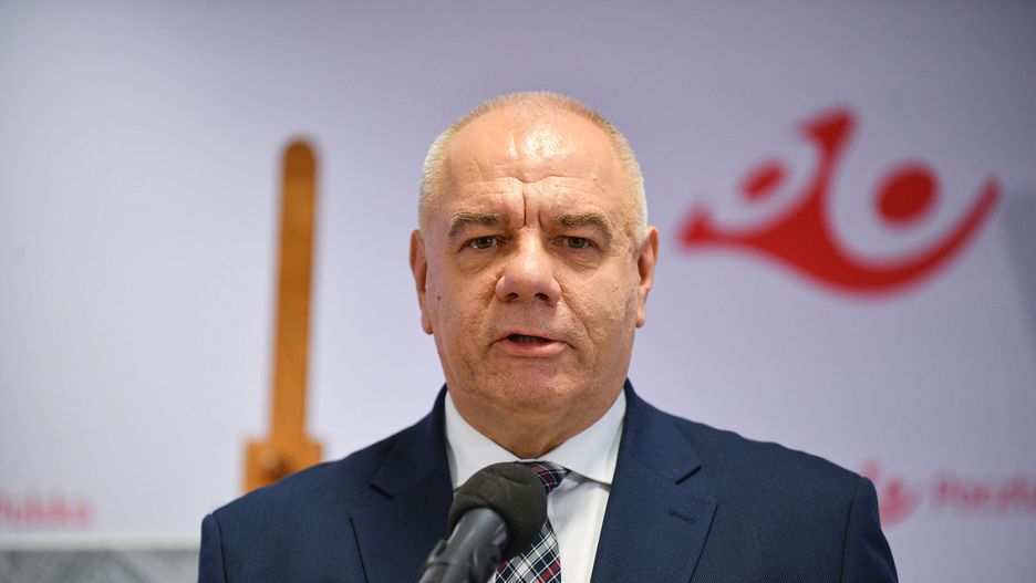Jacek Sasin
Marcin Obara
emisja, kartka pocztowa, Poczta Polska, prezentacja, znak