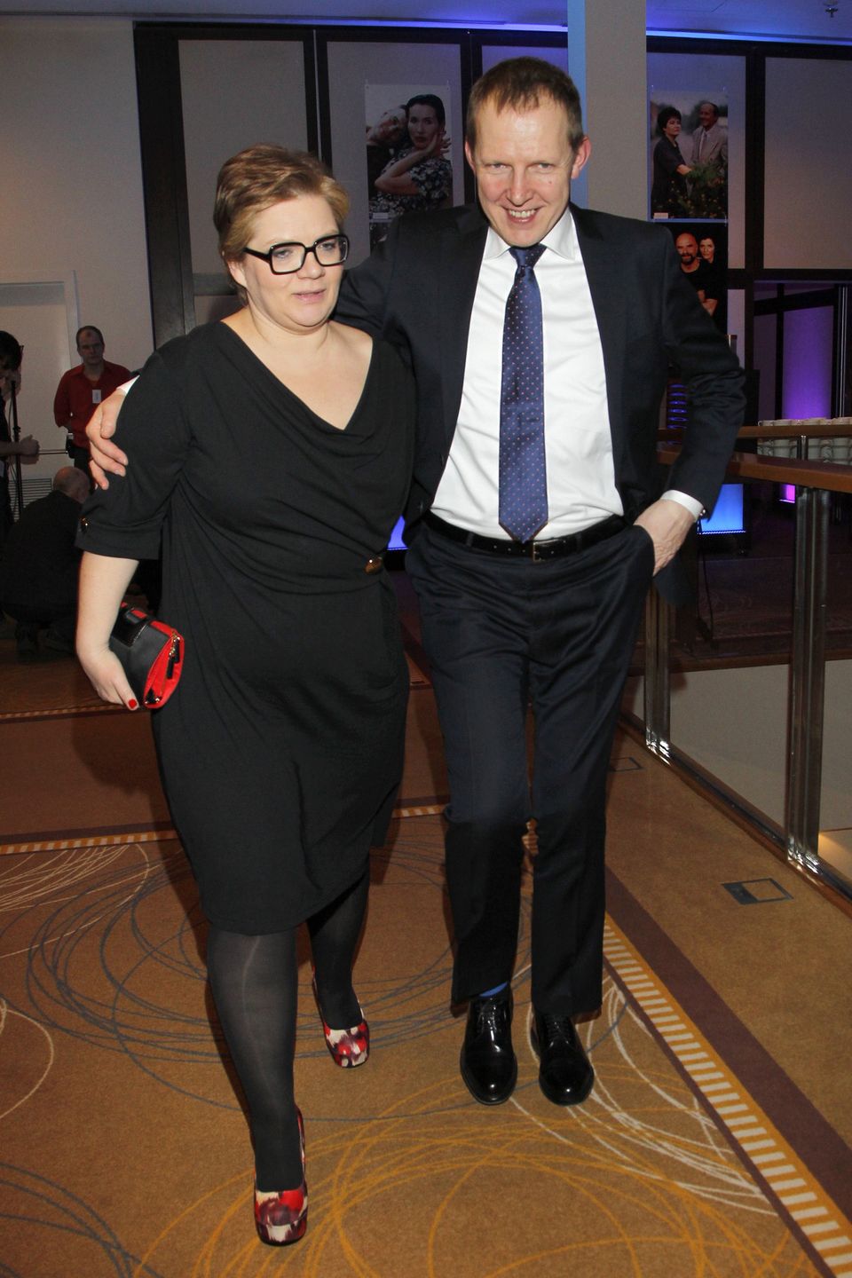 Dorota Zawadzka z mężem