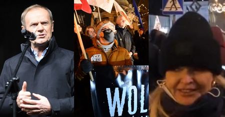 Gwiazdy i politycy protestują przeciwko "LEX TVN": Donald Tusk, Monika Olejnik, Martyna Wojciechowska (ZDJĘCIA)