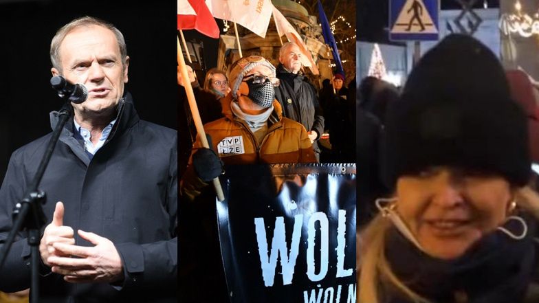 Gwiazdy i politycy protestują przeciwko "LEX TVN": Donald Tusk, Monika Olejnik, Martyna Wojciechowska (ZDJĘCIA)