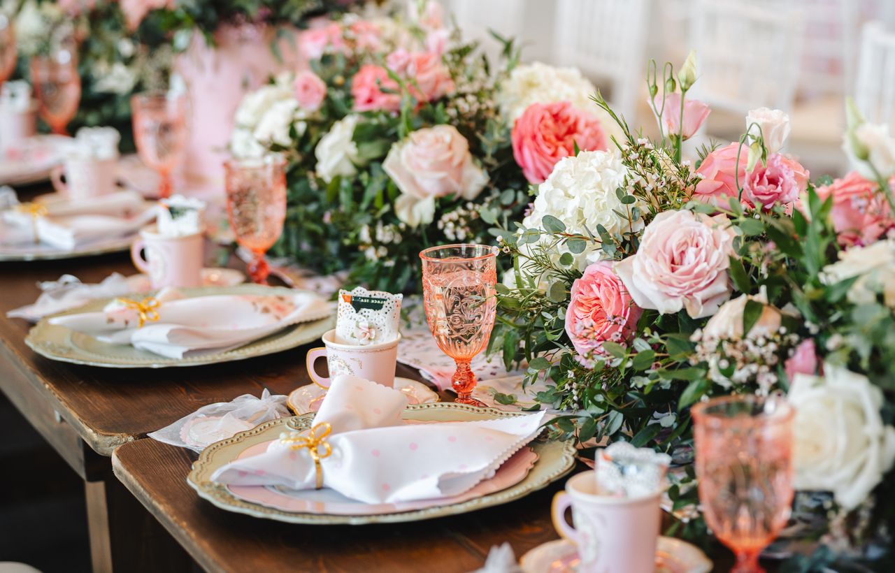 Eleganckie nakrycie stołu