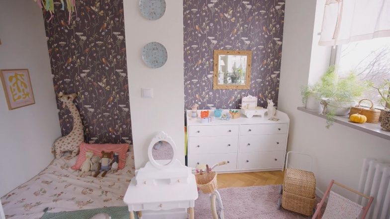 Pokój dziecięcy, część sypialna