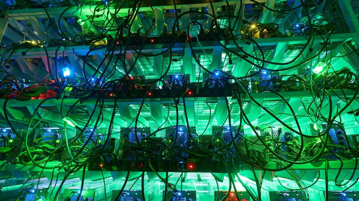 Kopalnie kryptowalut, zdjęcie poglądowe