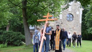 Pielgrzymka na Górę Jawor w 100-lecie objawień maryjnych ruszyła z Rozdziela. Pątnicy mają do pokonania blisko 50 km