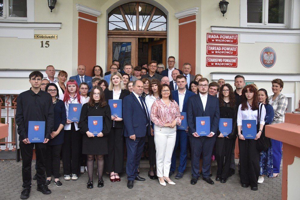 Najlepsi maturzyści otrzymali Nagrody Starosty Wągrowieckiego