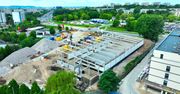 Wyburzony Lidl na os. Strusia. Wybudowano już szkielet nowego marketu. Kiedy planowane jest otwarcie obiektu?