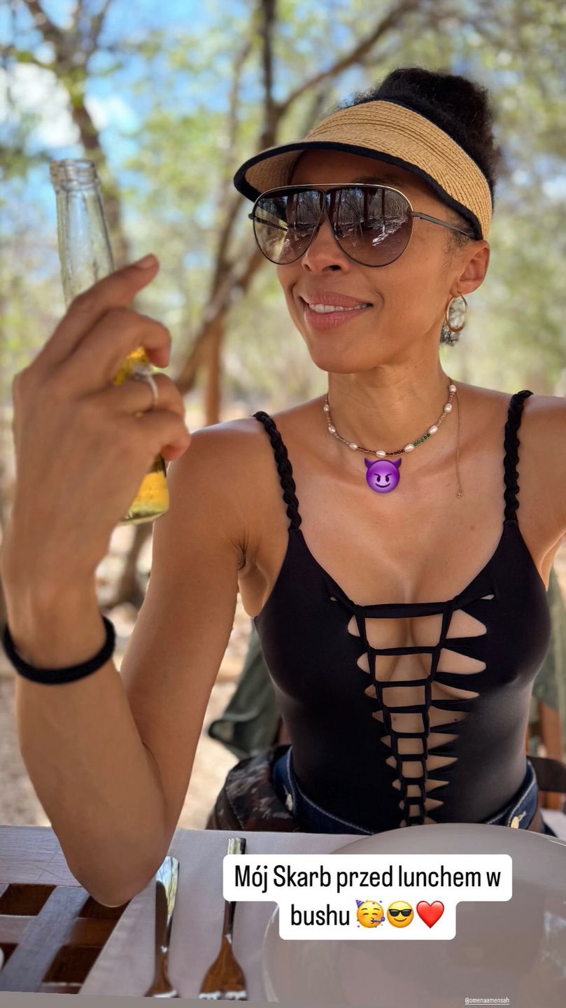 Omenaa Mensah i Rafał Brzoska na wakacjach w Meksyku