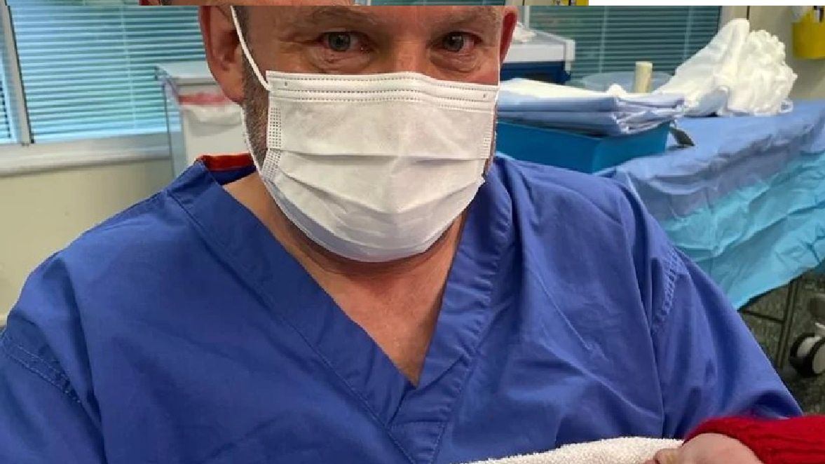 Hampton Senior z Hamptomem Juniorem.