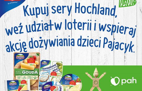 Hochland loterią wspiera program „Pajacyk” (wideo)