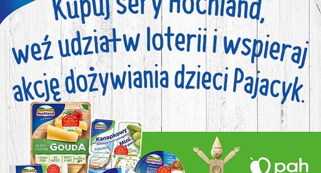 Hochland loterią wspiera program „Pajacyk” (wideo)
