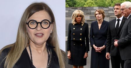 TYLKO NA PUDELKU: Brigitte Macron odsłoniła nogi. Irena Kamińska-Radomska ocenia: "Proporcje są ZAKŁÓCONE"