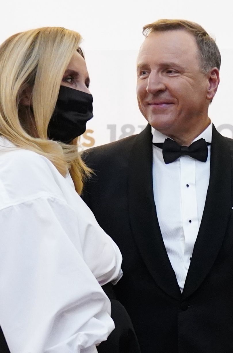 Joanna i Jacek Kurscy na Gali Wręczenia Nagród XVIII Konkursu Chopinowskiego