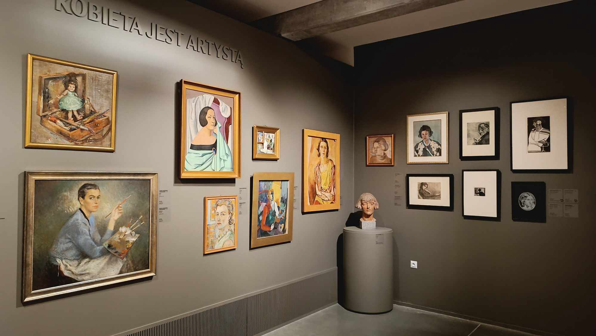 Otwarcie wystawy "Co babie do pędzla?!"