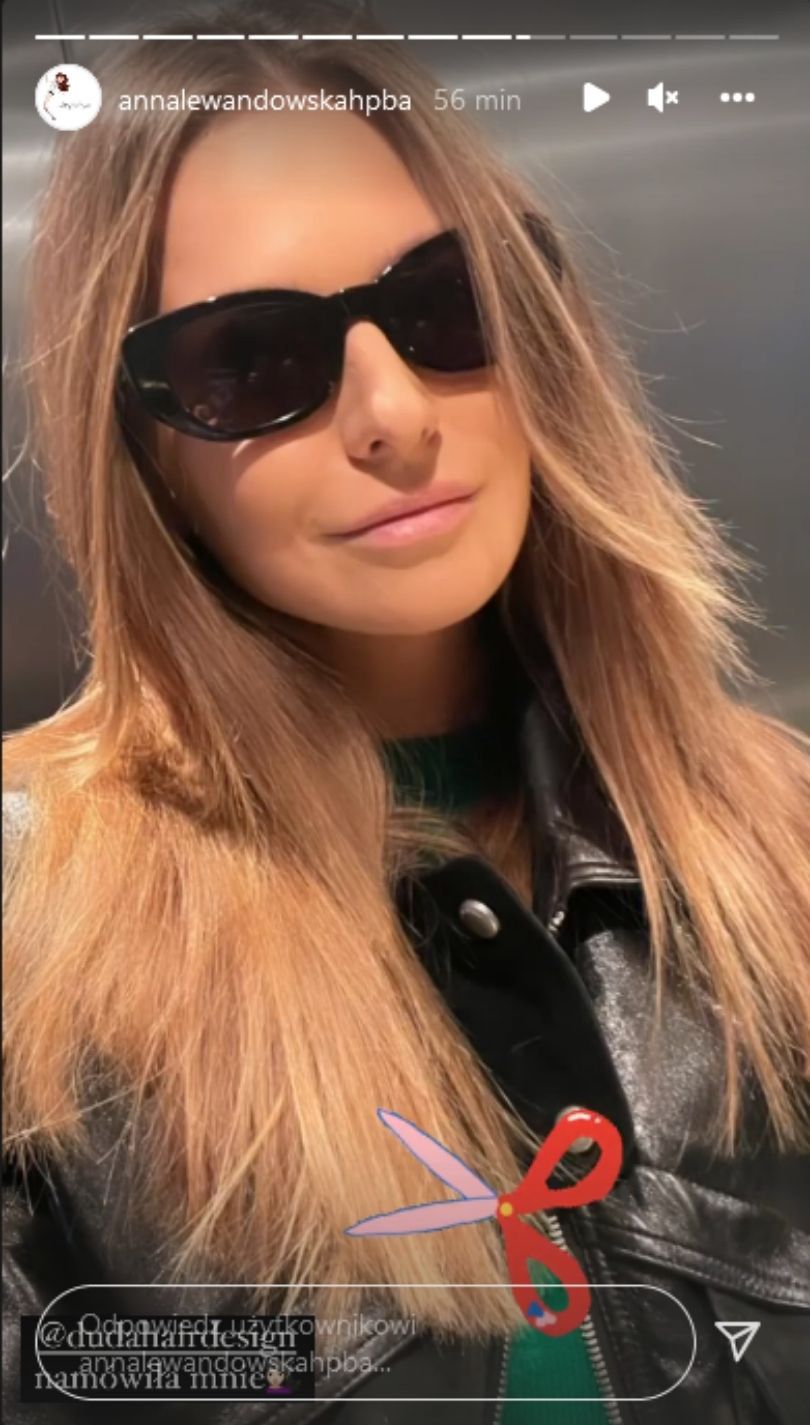 Anna Lewandowska pochwaliła się nową fryzurą