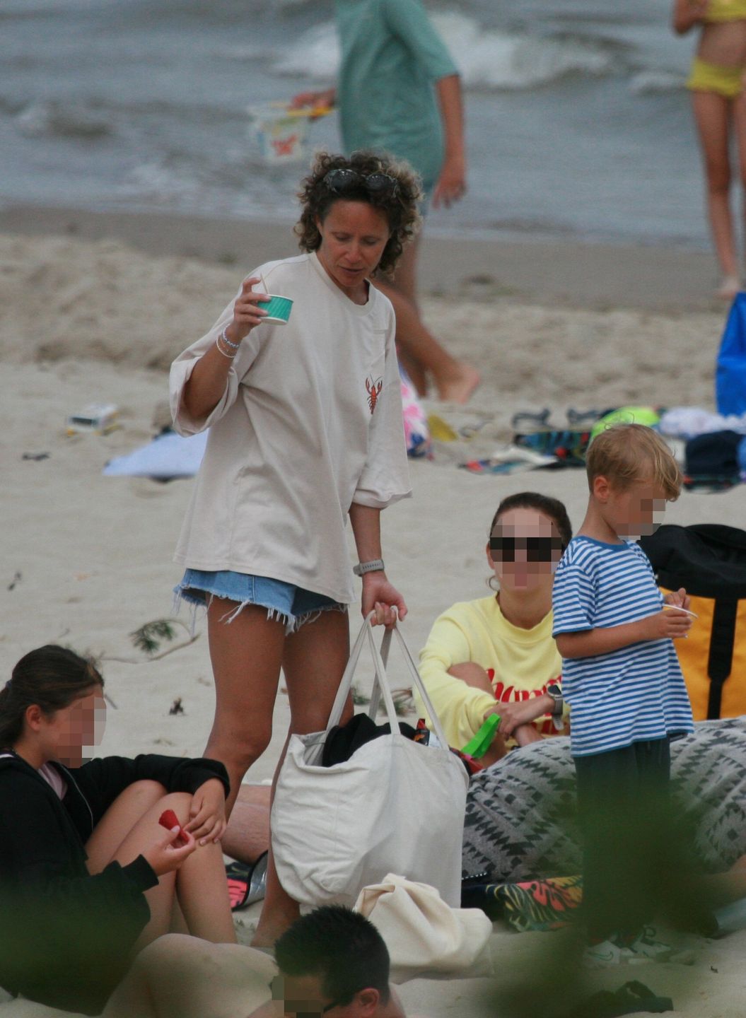 Rodzinne wakacje Moniki Mrozowskiej w Chałupach