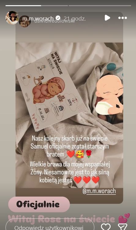 Post męża Mariki z "Hotelu Paradise"