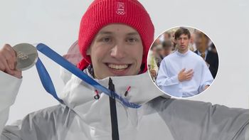 Kacper Tomasiak z medalem na igrzyskach. Prywatnie jest MINISTRANTEM. "Pan poniósł cię daleko"
