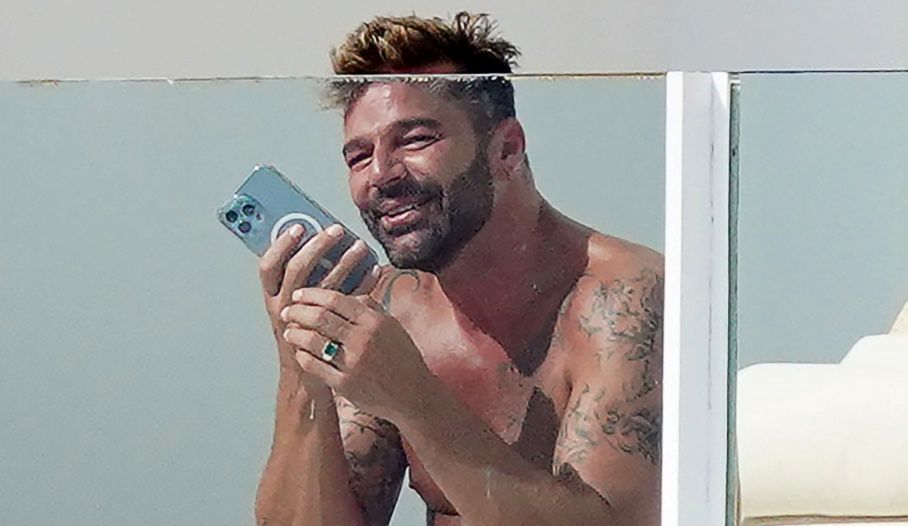 Ricky Martin opala się na Lazurowym Wybrzeżu