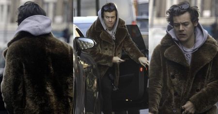 Harry Styles w NATURALNYM futrze za 27 tysięcy złotych