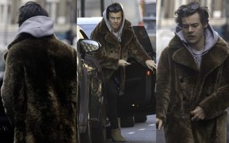 Harry Styles w NATURALNYM futrze za 27 tysięcy złotych