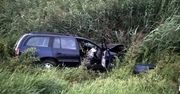 Groźny wypadek na ulicy Zygmuntówka przy skrzyżowaniu z ulicą Samsonowicza