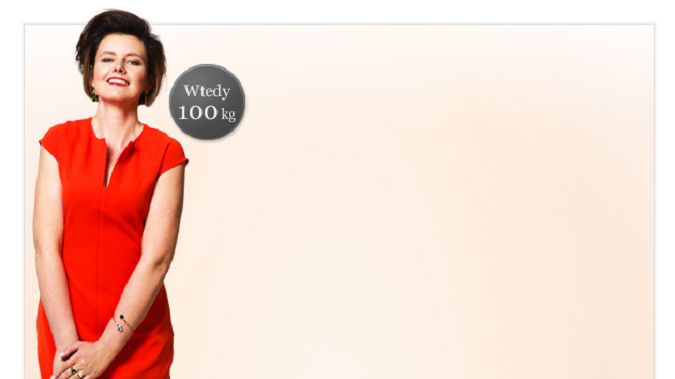 "Zrzuciłam z siebie 28 kg nieszczęścia"