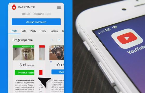 Patronite chce sprawiedliwości od YouTube’a. „Dajcie ludziom wybrać”