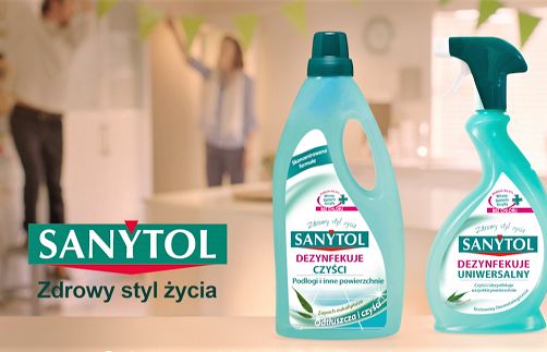 "Zdrowy styl życia" w kampanii reklamowej marki Sanytol (wideo)