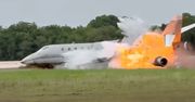 Katastrofa samolotu Gulfstream G200. Zginęło dwóch członków załogi