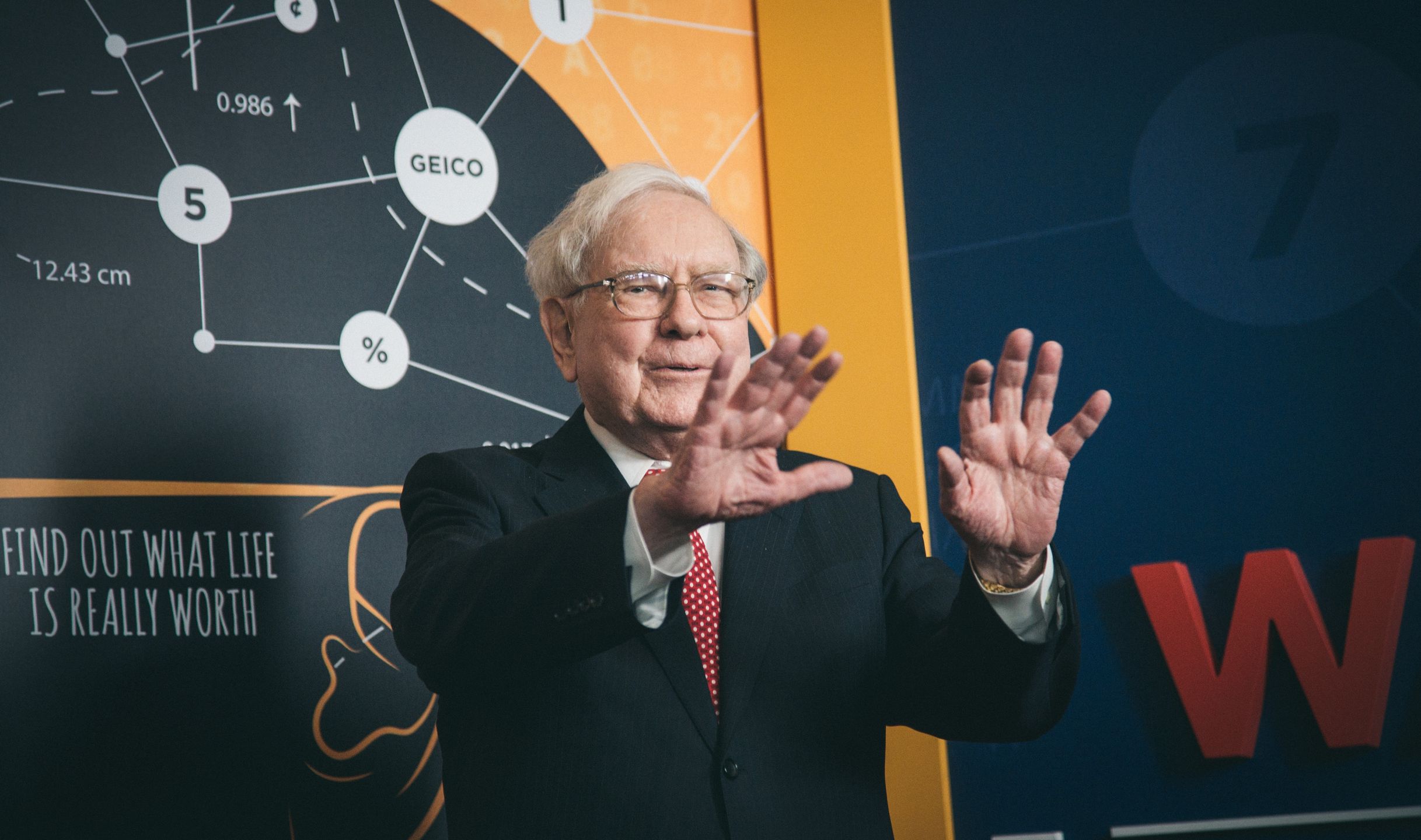 Na zdjęciu: Warren Buffett