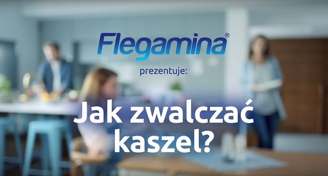 Nowoczesna kobieta reklamuje Flegaminę (wideo)