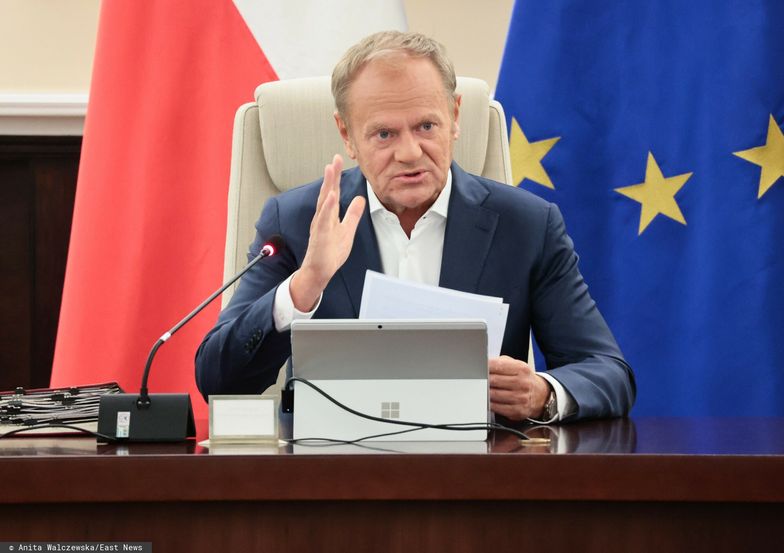 Posiedzenie rz?du
Fot. Anita Walczewska/East News,  13.05.2025. Warszawa. Posiedzenie rzadu Donalda Tuska. 
N/z: premier Donald Tusk
Anita Walczewska