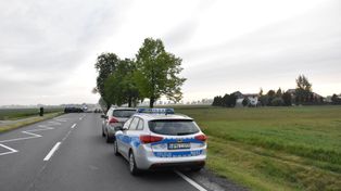 Wypadek koło Malborka. Kierowca zginął po uderzeniu w drzewo