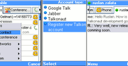 Komunikator internetowy dla Symbiana i Windows Mobile