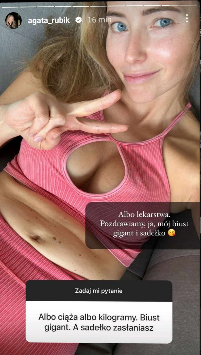 Agata Rubik odpowiedziała na absurdalny komentarz internauty