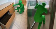 Agentka z Tokio pokazała apartament. "Zielony człowiek" zrobił viral