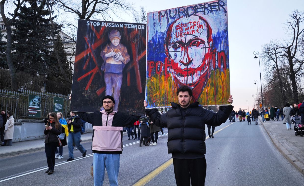 Illia Katamadze i Wołodymyr Melymuka