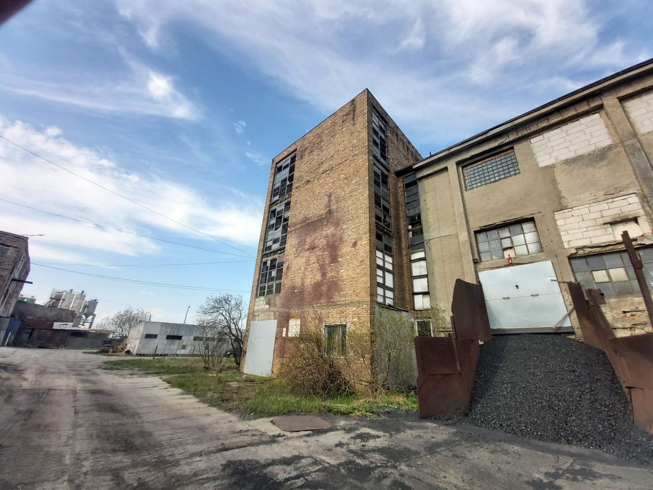 Pozostałości kopalni soli w Wapnie