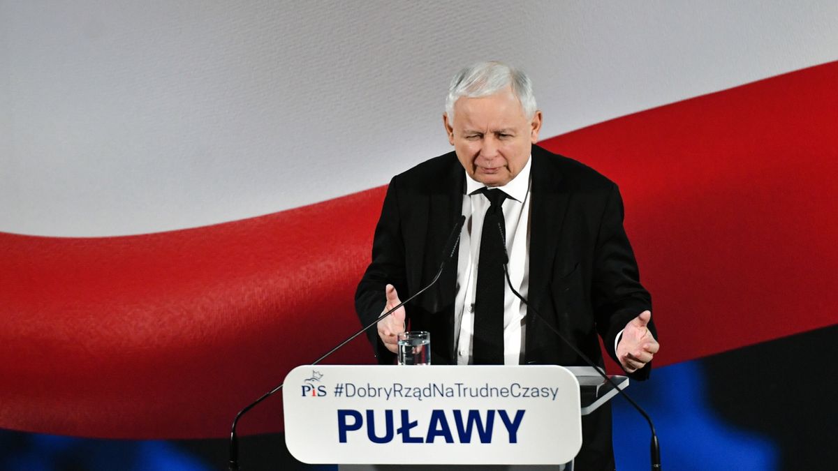 Prezes PiS Jarosław Kaczyński zapewnił w Puławach, że nikt nie zmarznie zimą