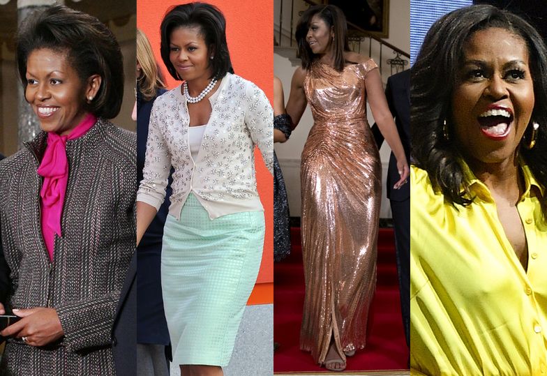 Ewolucja stylu Michelle Obamy