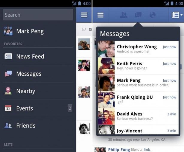 Androidowy Facebook doczekał się porządnej aktualizacji