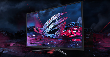 ASUS ROG Strix XG438Q. Największy monitor 4K UHD FreeSync 2 HDR
