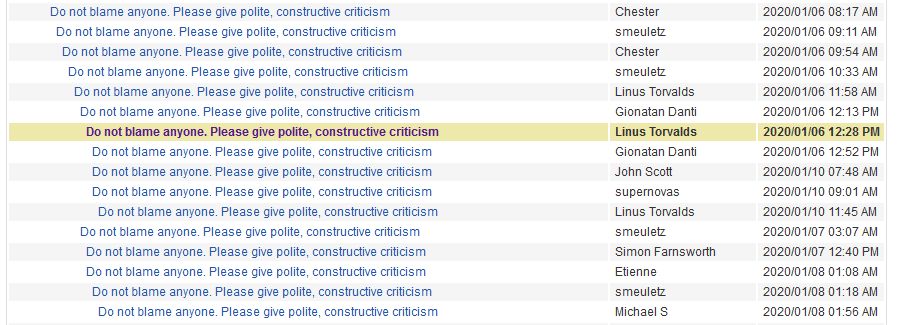 Dyskusje z Torvaldsem to trudne zadanie...