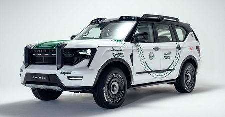 W Motors Ghiath to nowy radiowóz z Dubaju. Jest rzadszy niż niejeden supersamochód